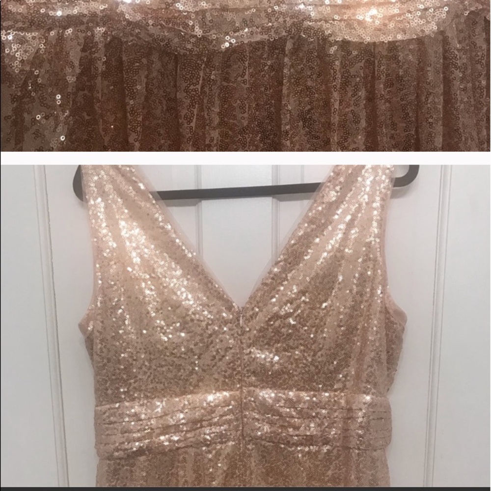 Sleeveless Maxi Evening Dress*Badgley Mischka Dupe